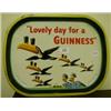 Image 1 : A Guinness Toucan Advertising Tray "A Lovely Day for a Guinness", 41 cm...