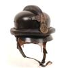 Image 1 : An NSKK Motorcyclists Leather Helmet, eagle to front  See illustration £340 - 380...
