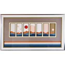 Handmade framed artwork