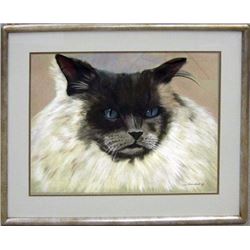 Limited edition color offset lithograph