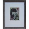 Image 1 : Vintage limited edition lithograph with gallery framed