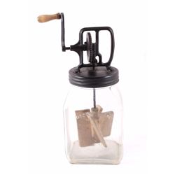 Dazey No. 40 Butter Churn with Glass Jar