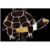 Image 2 : Zuni Tortoise Shell & Turquoise Bolo Tie Early