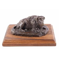 Paul's Bull Bison Buffalo Bronze by Bob Scriver