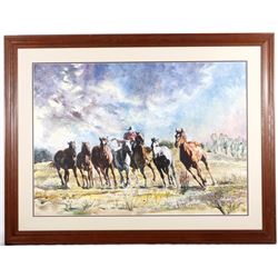 Original Watercolor by Judi Goldwasser Hagerty