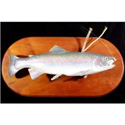 Rainbow Trout Carving by Deer Lodge Prison Inmate