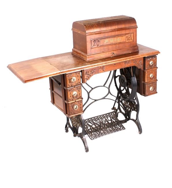 Antique Montgomery Ward & Co. Sewing Machine