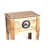 Image 2 : Unique Rustic Cooler With Cast Iron Scene
