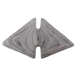 Pre-Historic Double Notched Butterfly Bannerstone