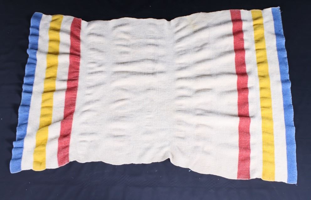 Hudson Bay Wool Fur Trade Blanket