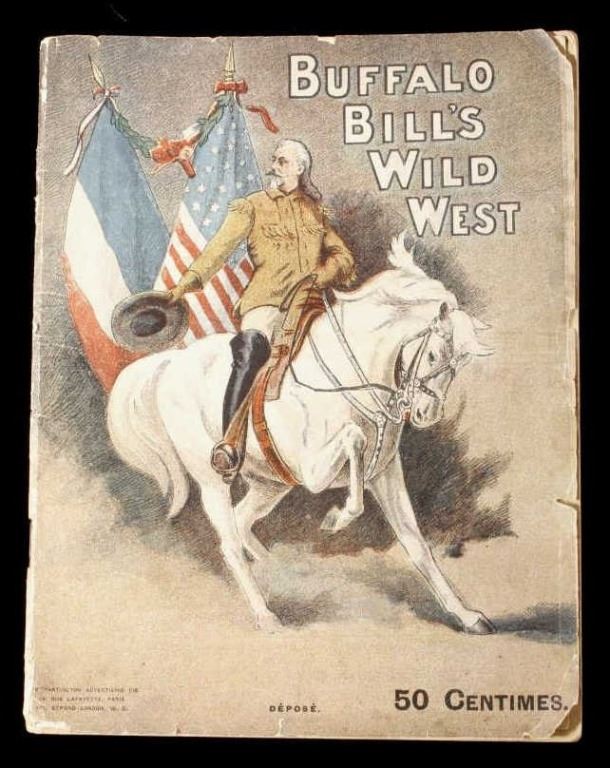 Buffalo Bill's Wild West Show Program France 1905