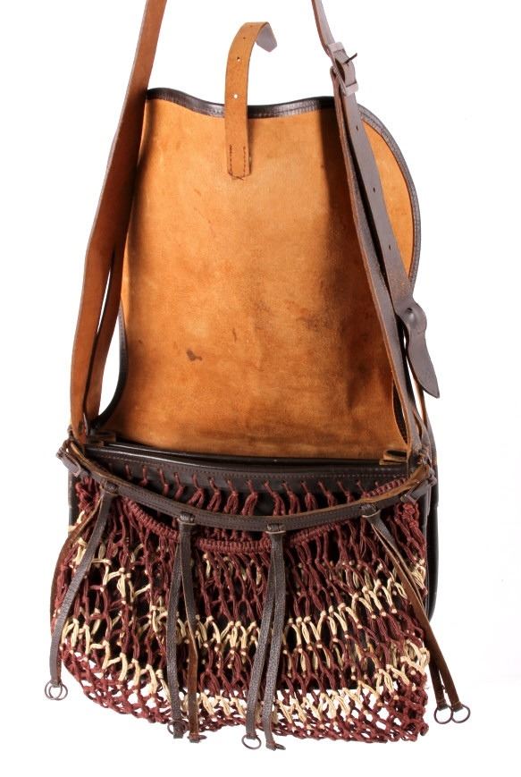 German Leather Hunting Game Bag