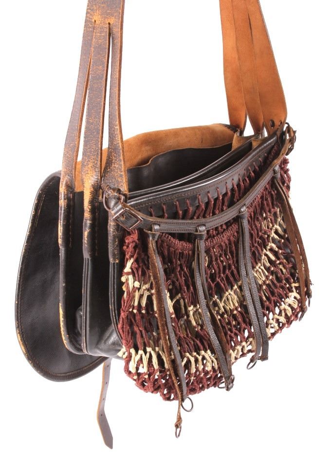 German Leather Hunting Game Bag