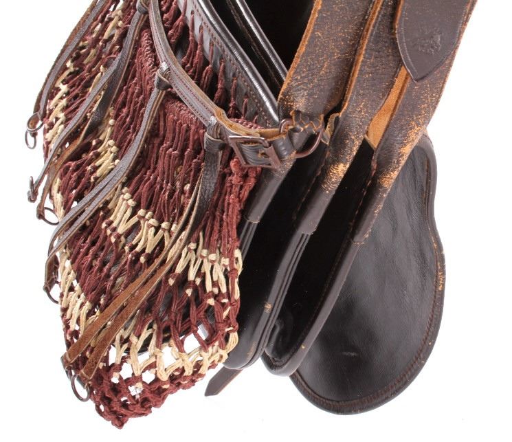 German Leather Hunting Game Bag