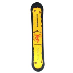 Fireball Cinnamon Whiskey Advertising Snowboard