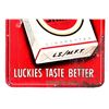 Image 4 : Lucky Strike Tin Advertising Sign