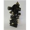 Image 1 : A THEODOLITE, black japanned brass finish, no makers or broad arrow marks, height 30cm 80-100...