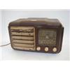 Image 1 : A RAYMOND ELECTRIC BROWN BAKELITE RADIO, painted sound grille, width 40cm  30-40...