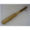 Image 1 : AN ASH TRUNCHEON, with Derby related ink inscription dated '1850', length 37cm  30-40...