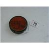Image 1 : A PAPIER MACHE CIRCULAR BOX, Georgian, printed cover 'Life in London', diameter 6cm...