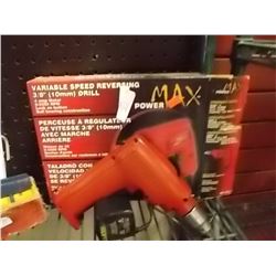 VARIABLE SPEED REVERSABLE DRILL