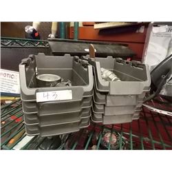 STACKABLE BINS WITH CONTENTS