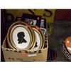 Image 1 : BOX OF PICTURES AND FRAMES