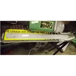 STORAGE BIN MOUNTING RAIL