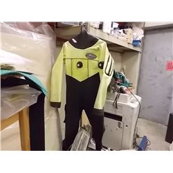 OCEAN VENDORS SURVIVAL SUIT - YELLOW/BLACK -No warranty, no guarantee.
