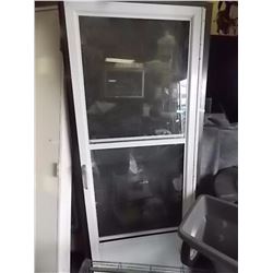 SUNDECK DOOR - WHITE WITH GLASS