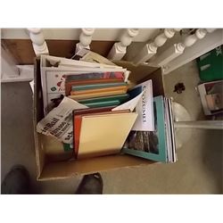 BOX OF BOOKS