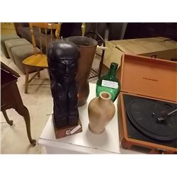 LOT OF VASES AND CANDLES