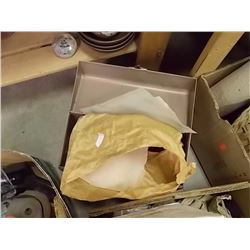 BOX OF WARES IN LOCKABLE BOX