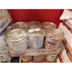 CANNED DOG FOOD - 6 CANS