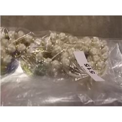 BAG OF ESTATE JEWELRY - 2 TTL