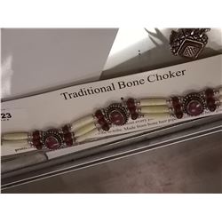 HAND CRAFTED BONE CHOKER
