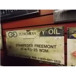 VINTAGE METAL SIGN - "WEST FREEMONT