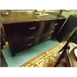 BOW FRONT DRESSER - 6 DRAWER