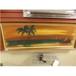 PAINTED PICTURES - PALM TREES