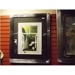 640FRAMED LIMITED EDITION  & ARTIST PROOF - WINDOW AT SPRINGRIME - ROD TRIBIGER - GALLERY ESTIMATE $