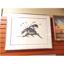 FRAMED LIMITED EDITION - KEEPING WATCH - ROBERT KAKEGAMIC - GALLERY ESTIMATE $425