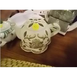 TEA POT - CANDLE HOLDER