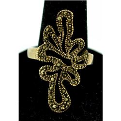 Vintage setae sterling silver ladies ring
