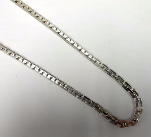 Vintage estate signed Monet silver tone 