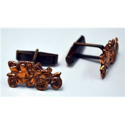 Vintage pat pend designer cufflinks