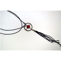 Vintage black beads chicos very nice necklace