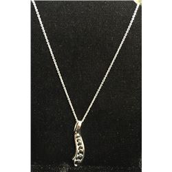 sterling silver Vintage pendant necklace