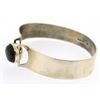 Image 3 : abstract laboradite sterling silver bangle