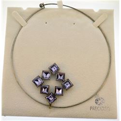 lovely preciosa crystal choker necklace
