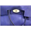 Image 2 : mulberry blue designer pebbled leather purse